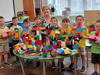 Выставка "Юные техники". 